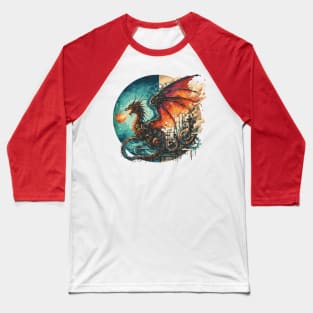 Year of the Dragon SteamPunk Baseball T-Shirt